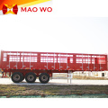 Tri-axles 60ton Animal Fence Cargo Semi Trailer